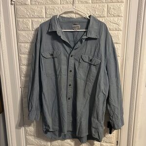 Carhartt Blue Lightweight Shirt Relaxed Fit